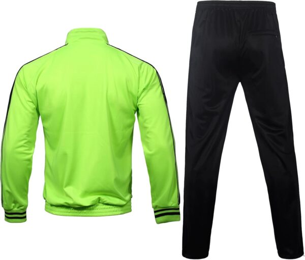 Men's Tracksuits 2 Piece Long Sleeve Athletic Full Zip Sweatsuits Jogging Suits Set - Image 2